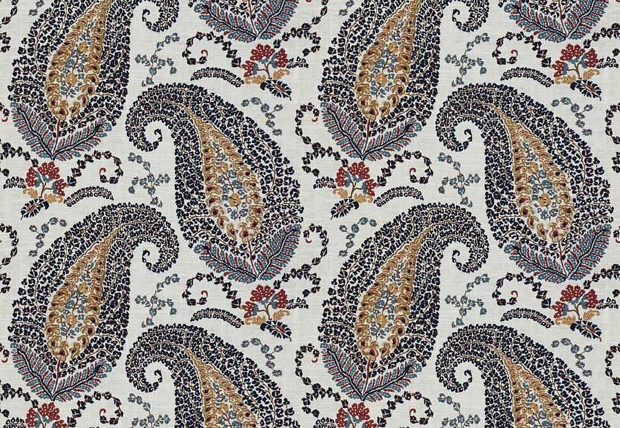 Ткань Fabricut French General Vignettes Indigo Santerre/Indigo