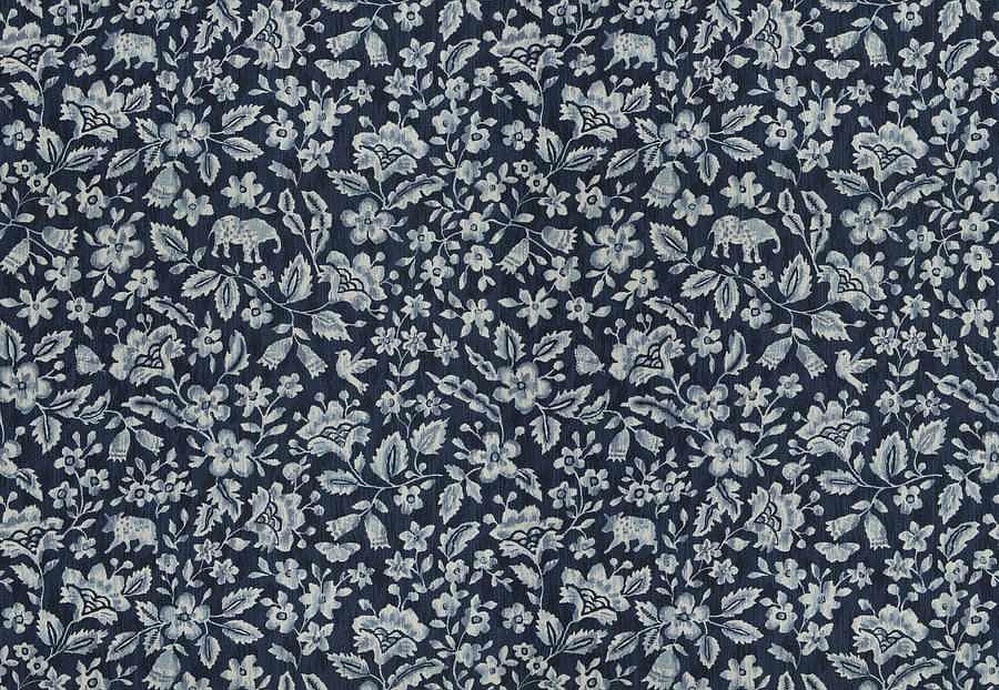 Ткань Fabricut French General Vignettes Indigo Indra/Indigo