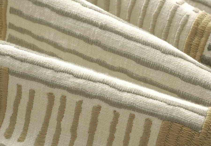 Ткань Fabricut Lemieux Material Archive Heirloom Neutrals Miramas/Flax