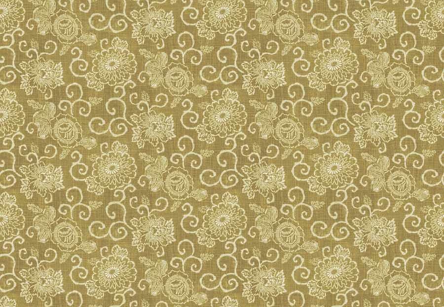 Ткань Fabricut Lemieux Material Archive Heirloom Neutrals Chaumont/Ochre