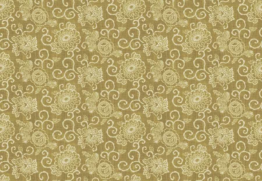 Ткань Fabricut Lemieux Material Archive Heirloom Neutrals Chaumont/Ochre