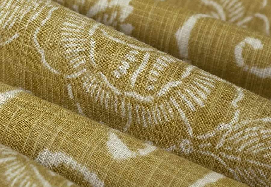 Ткань Fabricut Lemieux Material Archive Heirloom Neutrals Chaumont/Ochre