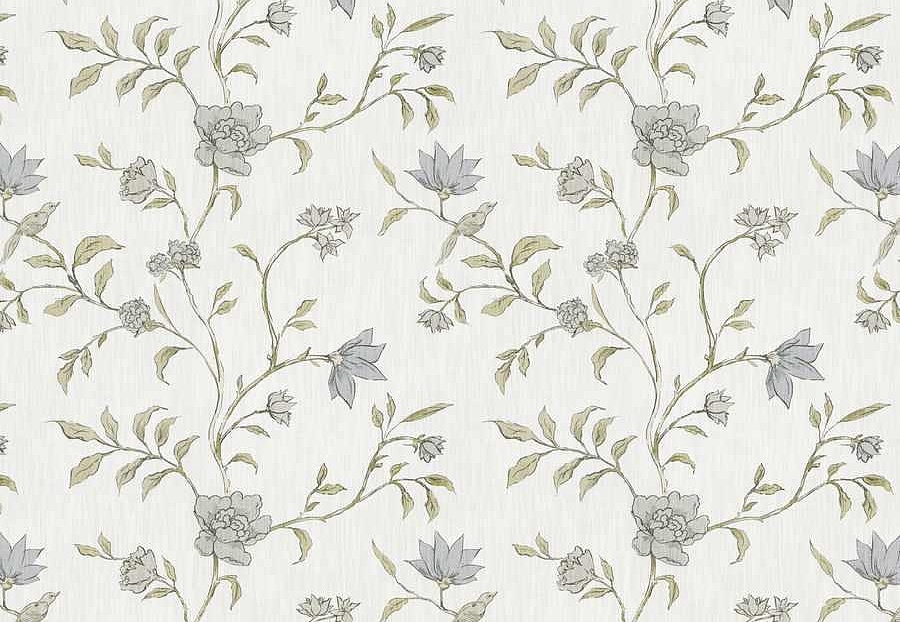 Ткань Fabricut Lemieux Material Archive Heirloom Neutrals Laval/Zinc