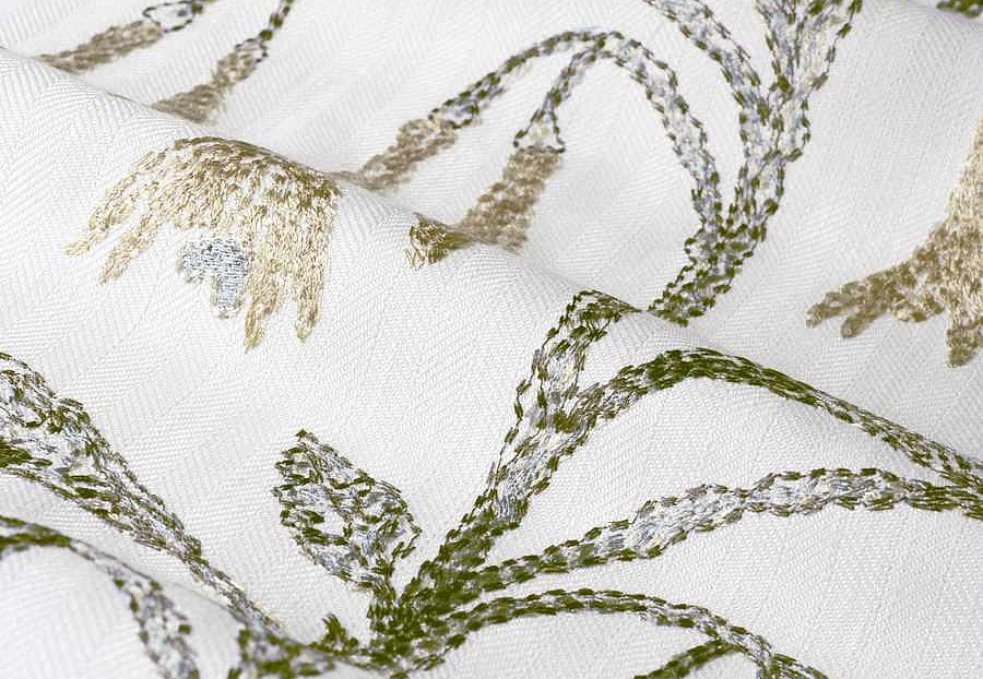 Ткань Fabricut Lemieux Material Archive Heirloom Neutrals Herblay/Graphite