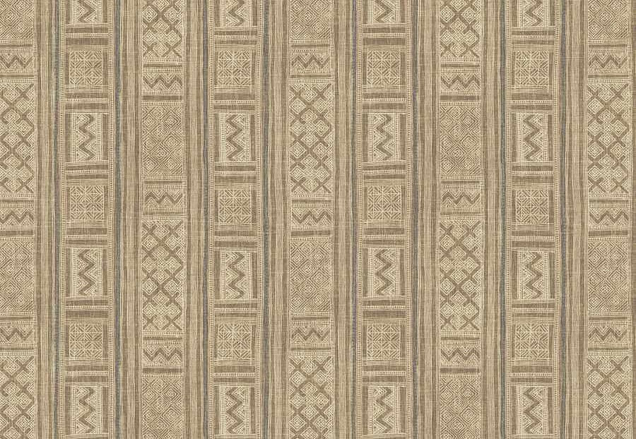 Ткань Fabricut Lemieux Material Archive Heirloom Neutrals Bagnolet/Leather