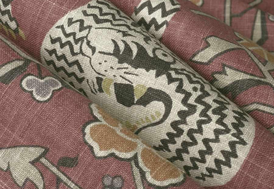Ткань Fabricut Lemieux Material Archive Heirloom Neutrals Troyes/RoseMadder