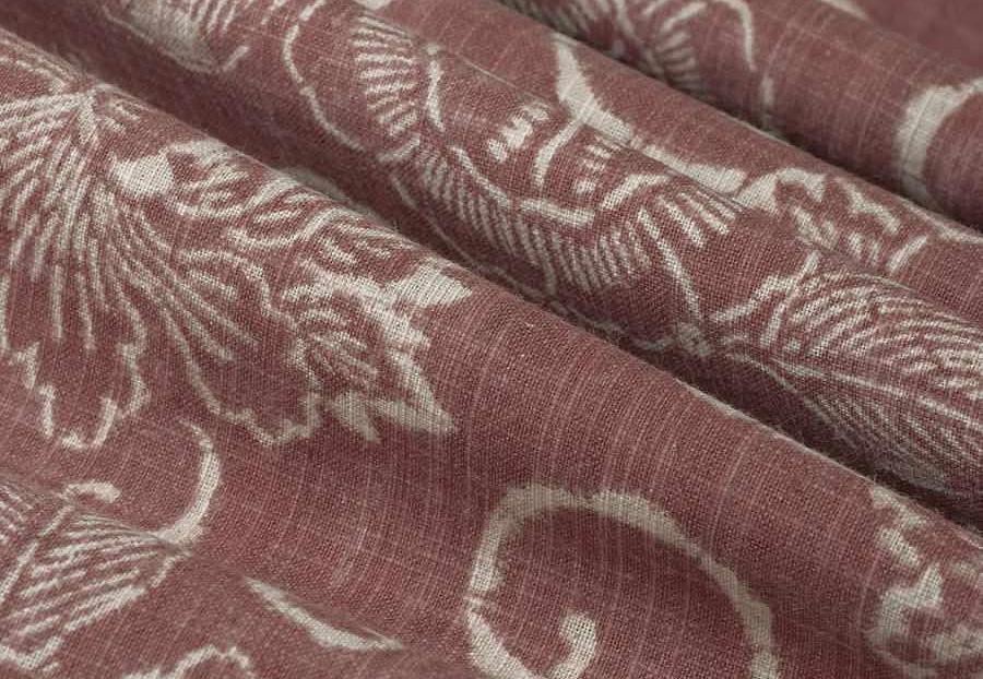 Ткань Fabricut Lemieux Material Archive Heirloom Neutrals Chaumont/RoseMadder