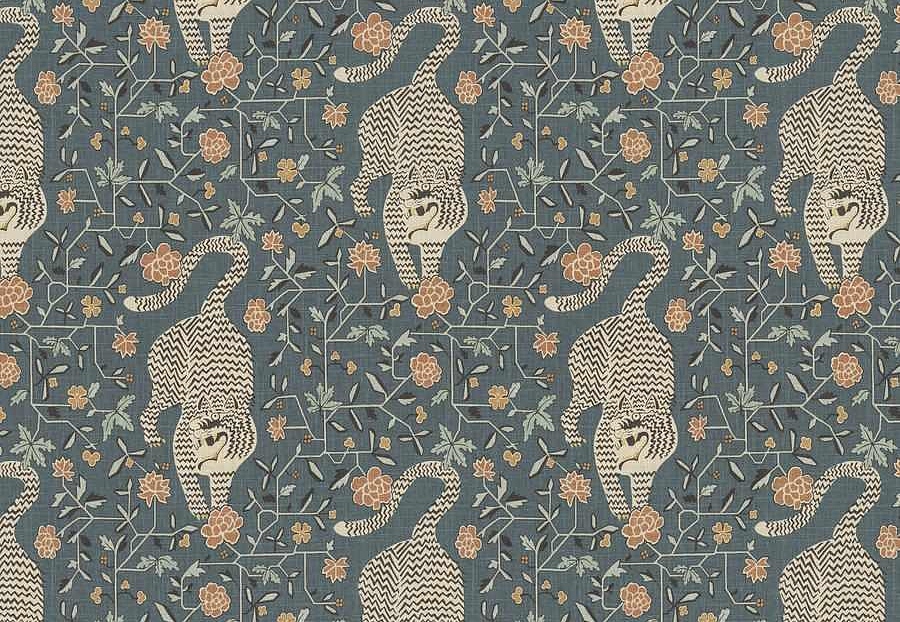 Ткань Fabricut Lemieux Material Archive Atelier Ink Troyes/Orion