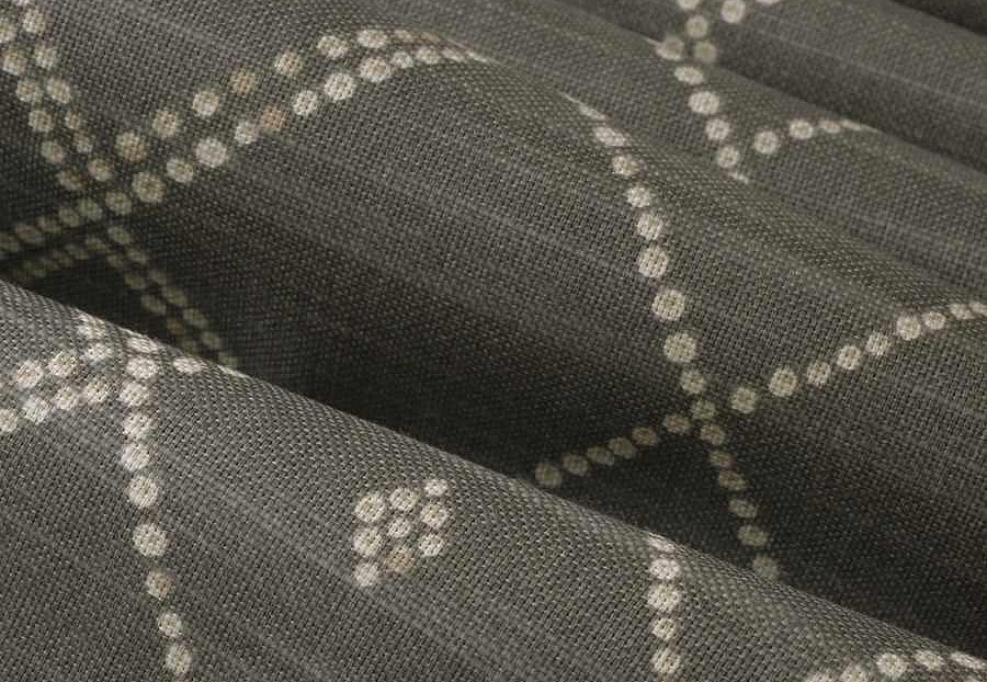 Ткань Fabricut Lemieux Material Archive Atelier Ink Brunoy/Graphite