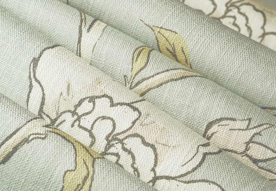 Ткань Fabricut Lemieux Material Archive Atelier Ink Laval/Aquatint