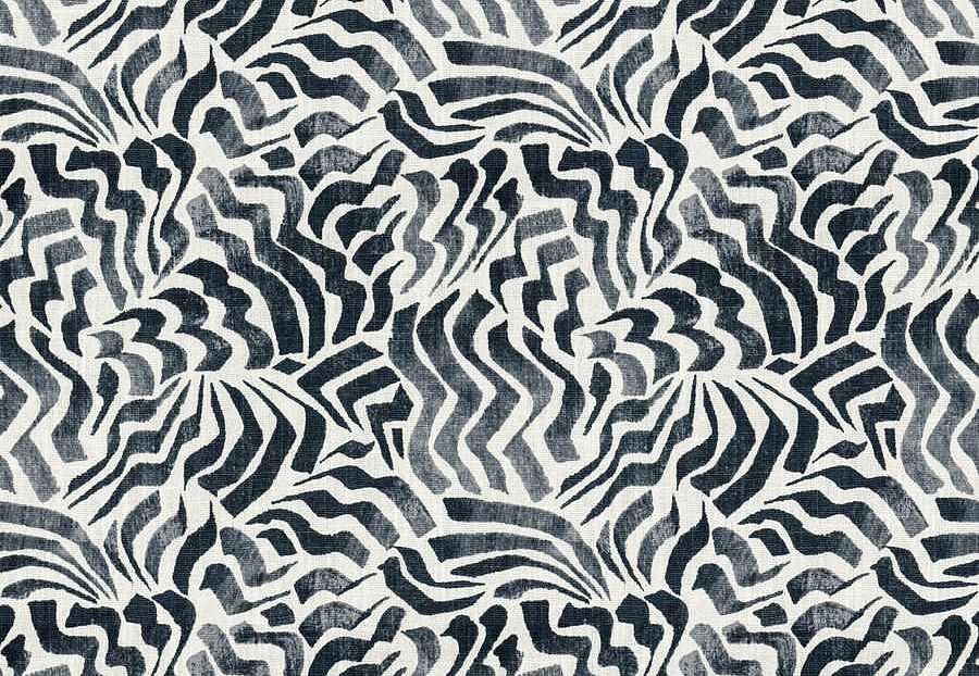 Ткань Fabricut Lemieux Material Archive Atelier Ink Puteaux/Indigo