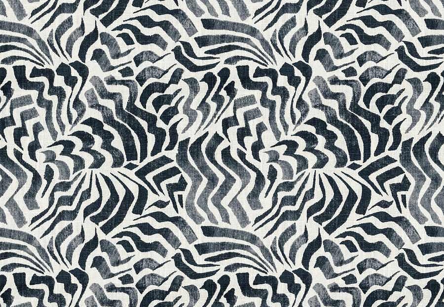 Ткань Fabricut Lemieux Material Archive Atelier Ink Puteaux/Indigo