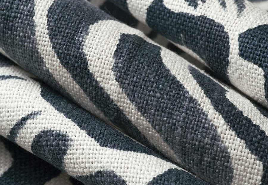 Ткань Fabricut Lemieux Material Archive Atelier Ink Puteaux/Indigo