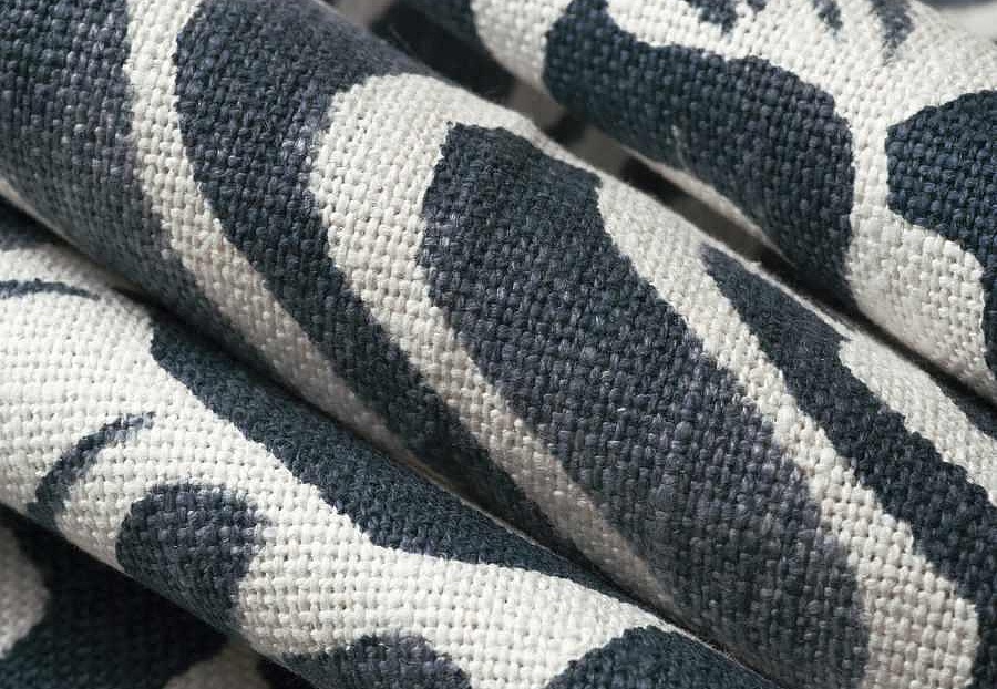 Ткань Fabricut Lemieux Material Archive Atelier Ink Puteaux/Indigo