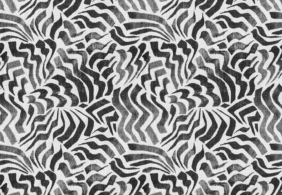 Ткань Fabricut Lemieux Material Archive Atelier Ink Puteaux/Carbon