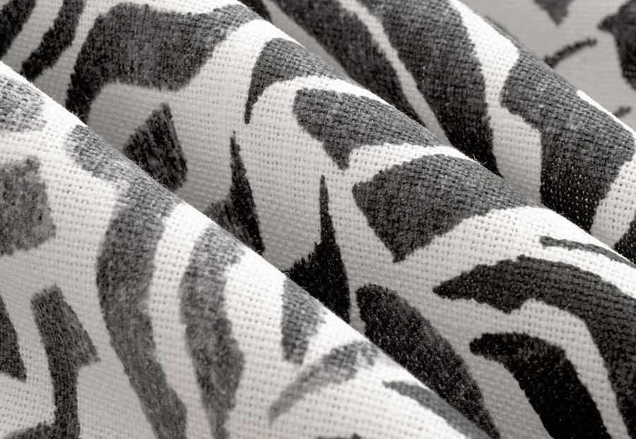 Ткань Fabricut Lemieux Material Archive Atelier Ink Puteaux/Carbon