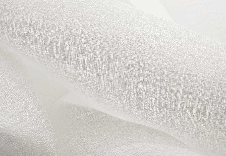 Ткань Fabricut Wide Natural Sheers Textural Breeze Pearl Aeolian/Cotton