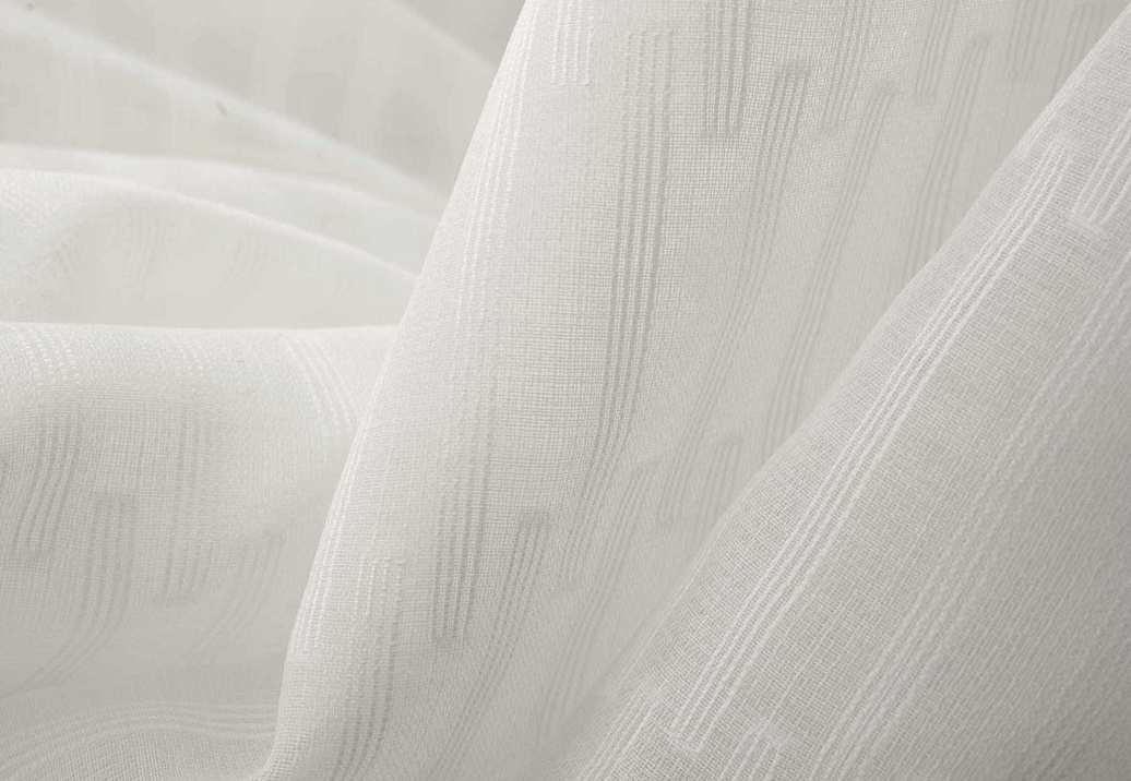 Ткань Fabricut Wide Natural Sheers Textural Breeze Pearl Coromell/White