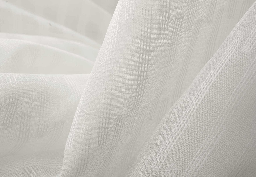 Ткань Fabricut Wide Natural Sheers Textural Breeze Pearl Coromell/White