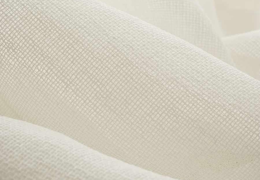 Ткань Fabricut Wide Natural Sheers Textural Breeze Pearl Williwaw/White