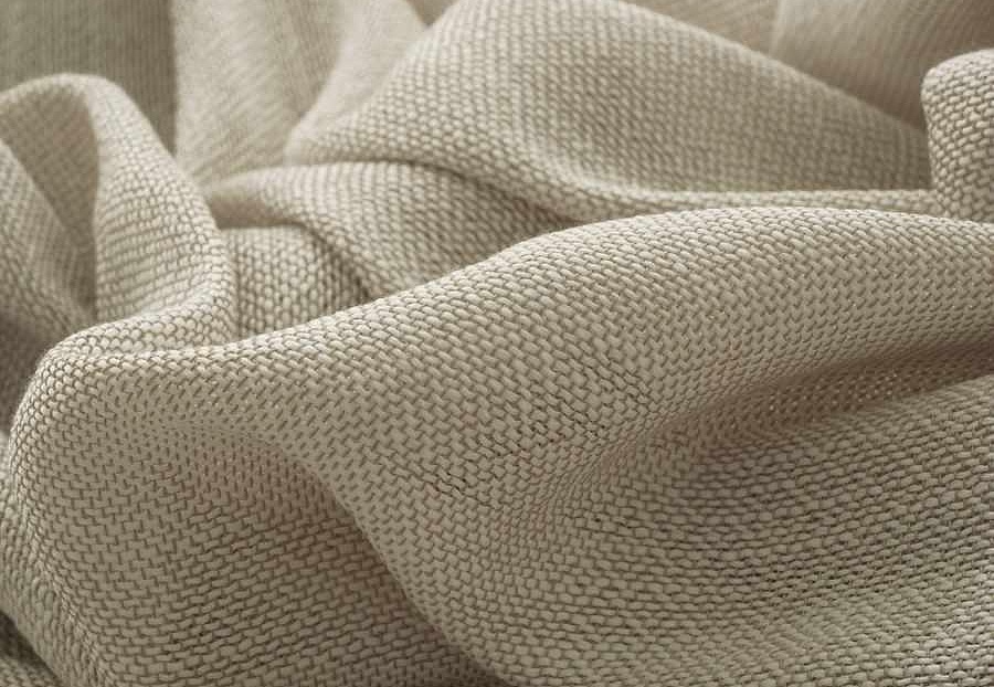 Ткань Fabricut Wide Natural Sheers Textural Breeze Pearl Borasco/Linen