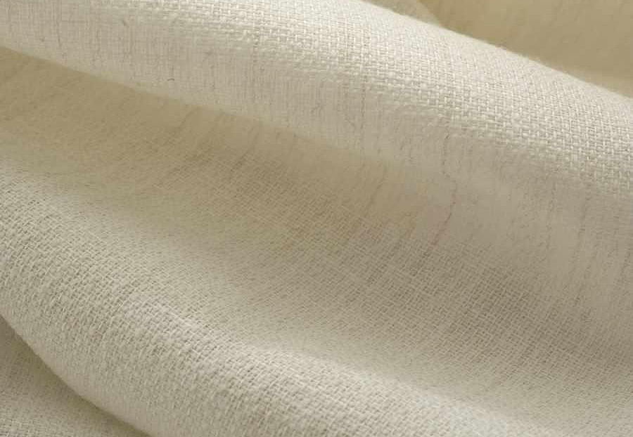 Ткань Fabricut Wide Natural Sheers Textural Breeze Pearl Papagayo/Ivory