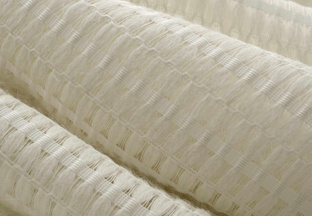 Ткань Fabricut Wide Natural Sheers Textural Breeze Pearl Suestado/Alabaster