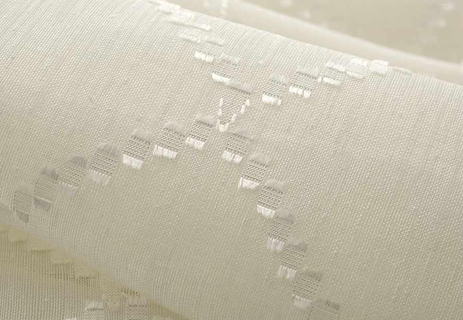 Ткань Fabricut Wide Natural Sheers Textural Breeze Pearl Gregale/Sugar