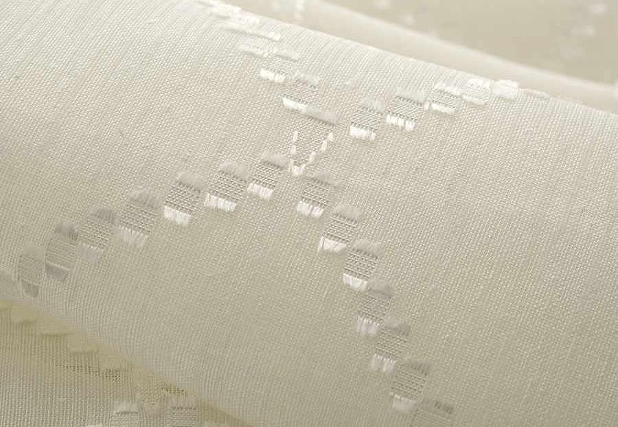 Ткань Fabricut Wide Natural Sheers Textural Breeze Pearl Gregale/Sugar