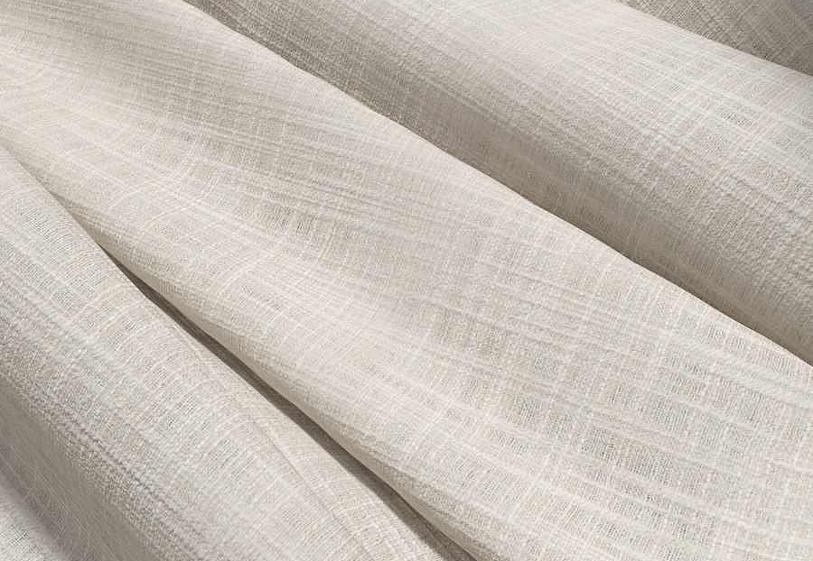 Ткань Fabricut Wide Natural Sheers Textural Breeze Pearl Harmattan/Wool
