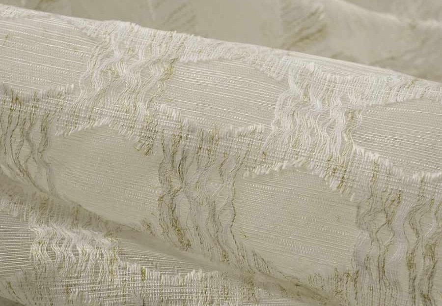 Ткань Fabricut Wide Natural Sheers Textural Breeze Pearl Brickfielder/Whitewash