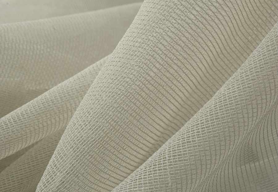 Ткань Fabricut Wide Natural Sheers Textural Breeze Pearl Etesian/Ecru