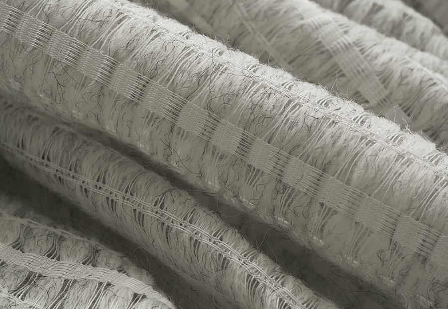 Ткань Fabricut Wide Natural Sheers Textural Breeze Pearl Suestado/Polar