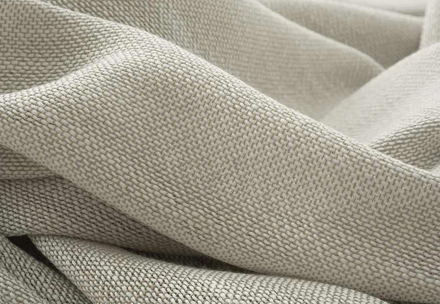 Ткань Fabricut Wide Natural Sheers Textural Breeze Pearl Borasco/Fog