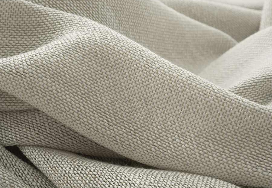 Ткань Fabricut Wide Natural Sheers Textural Breeze Pearl Borasco/Fog