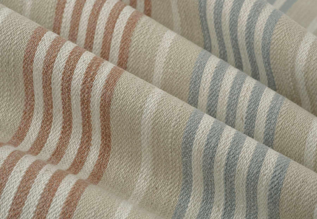 Ткань Fabricut Checks&Stripes Avalon Lane Folktales/VintageSpice