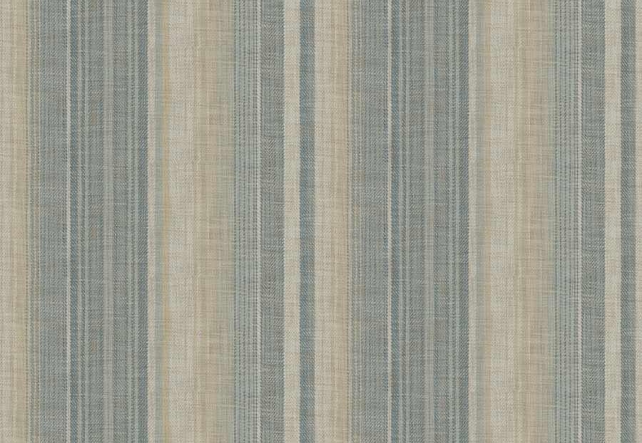 Ткань Fabricut Checks&Stripes Avalon Lane Wildfire/SeaBreeze
