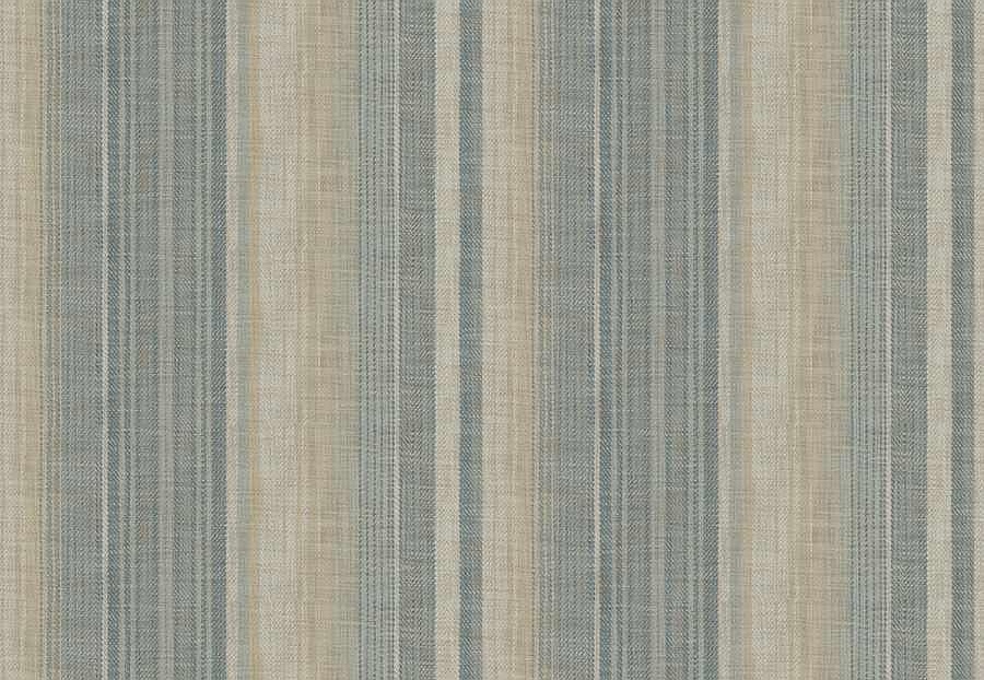 Ткань Fabricut Checks&Stripes Avalon Lane Wildfire/SeaBreeze
