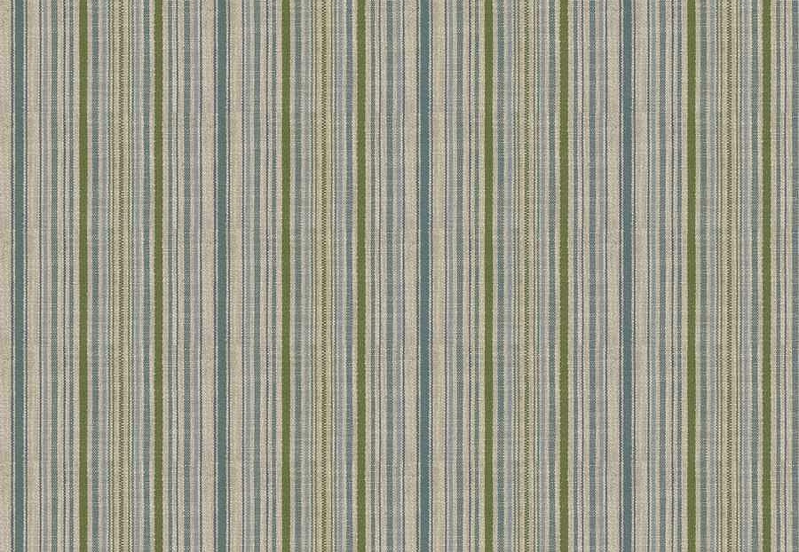 Ткань Fabricut Checks&Stripes Avalon Lane Avalanche/Garden
