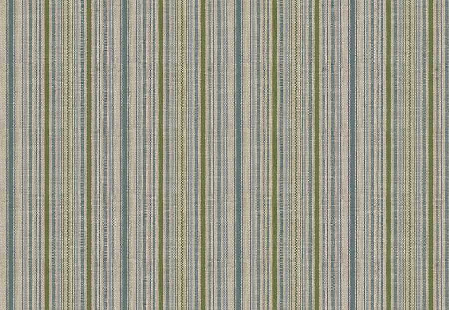 Ткань Fabricut Checks&Stripes Avalon Lane Avalanche/Garden