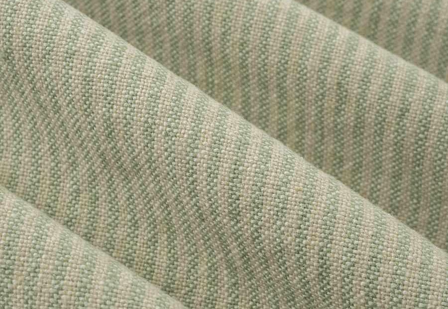 Ткань Fabricut Checks&Stripes Avalon Lane Bitterroot/Wintergreen