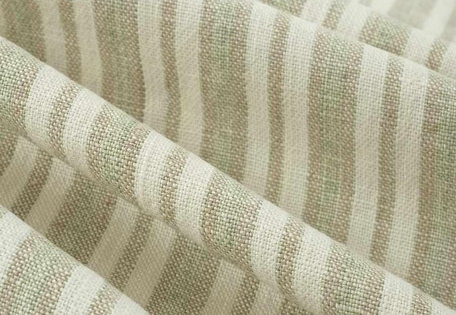Ткань Fabricut Checks&Stripes Avalon Lane Drought/Cactus