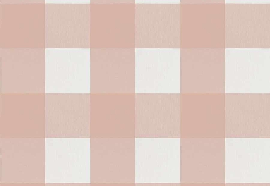 Ткань Fabricut Checks&Stripes Avalon Lane MotherNature/PowderPink