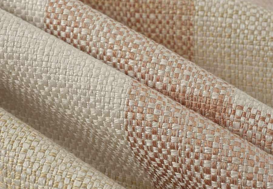 Ткань Fabricut Checks&Stripes Avalon Lane Landslide/Ginger