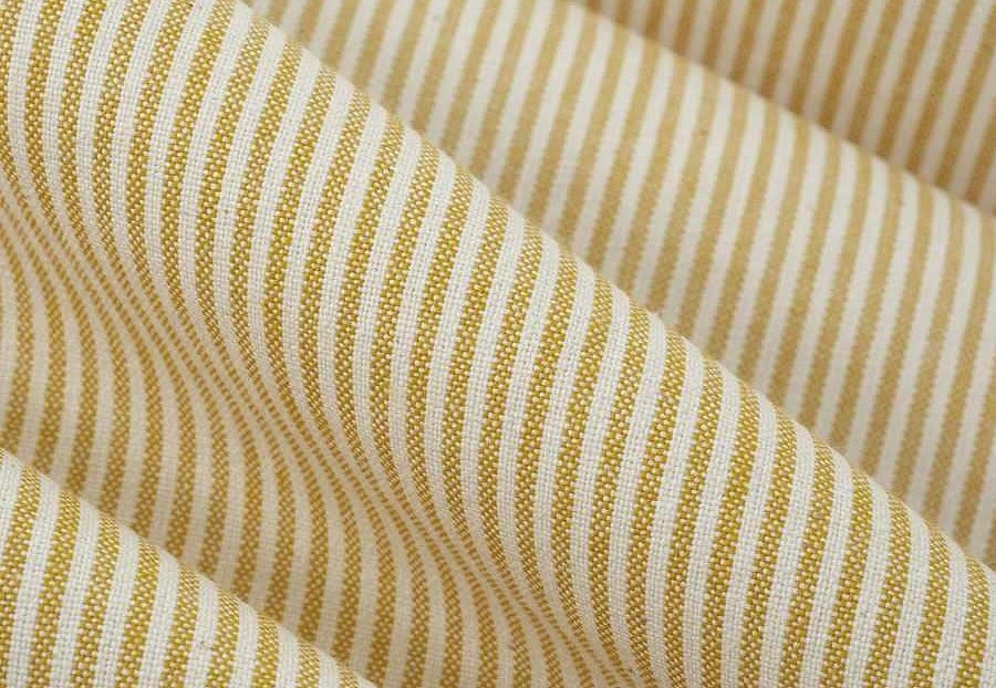 Ткань Fabricut Checks&Stripes Avalon Lane Lincoln/Goldenrod