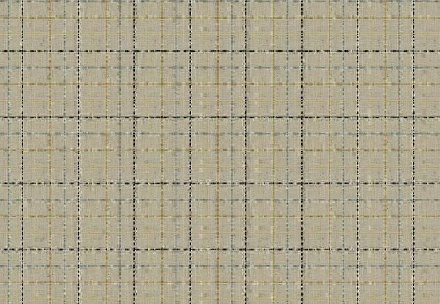 Ткань Fabricut Checks&Stripes Avalon Lane BishopCheck/Atlantis