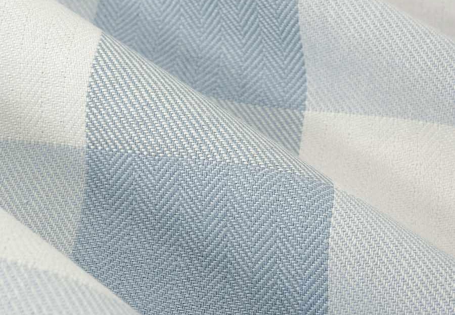 Ткань Fabricut Checks&Stripes Avalon Lane TurboCheck/Harbor