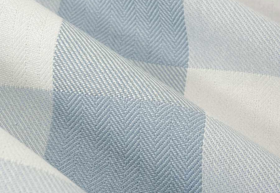 Ткань Fabricut Checks&Stripes Avalon Lane TurboCheck/Harbor
