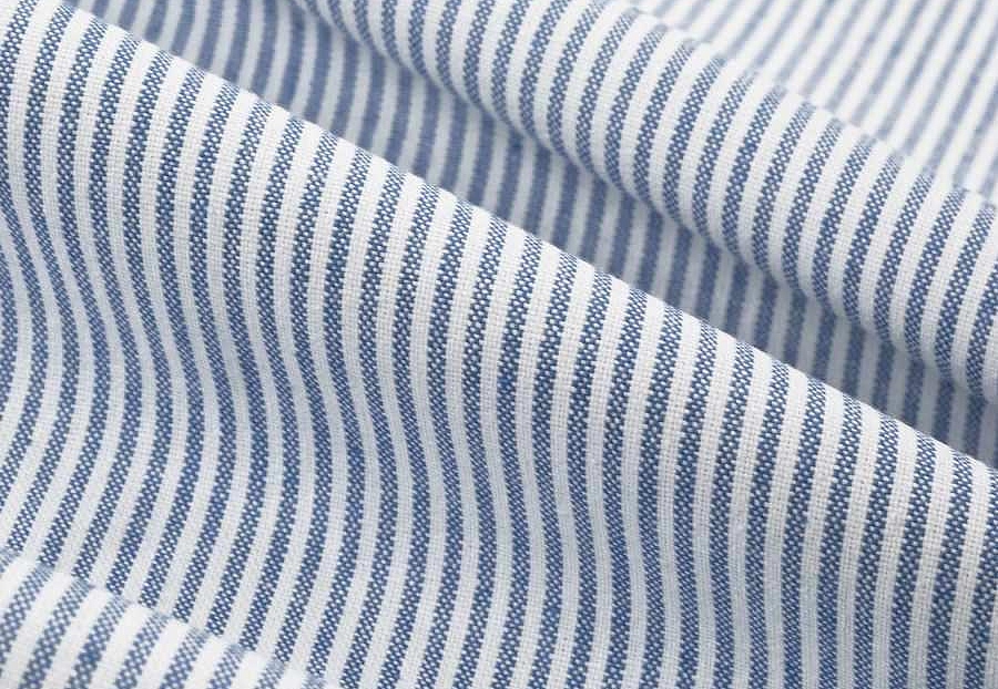 Ткань Fabricut Checks&Stripes Avalon Lane Lincoln/Ultramarine