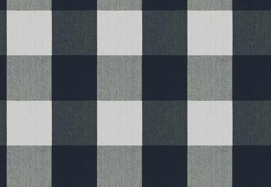 Ткань Fabricut Checks&Stripes Avalon Lane Milia/Ink